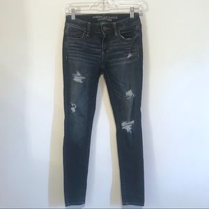 American Eagle | Distressed Skinny Jeans